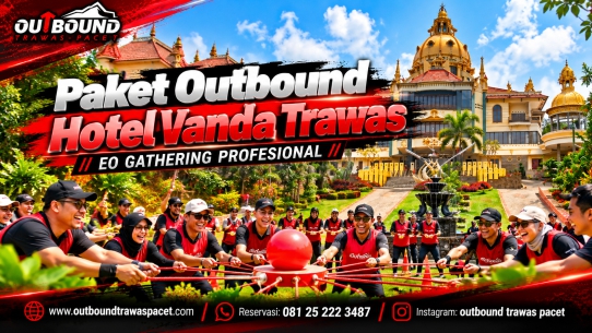 Kegiatan outbound Trawas Mojokerto bersama tim