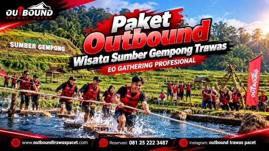 Kegiatan outbound Trawas Mojokerto bersama tim